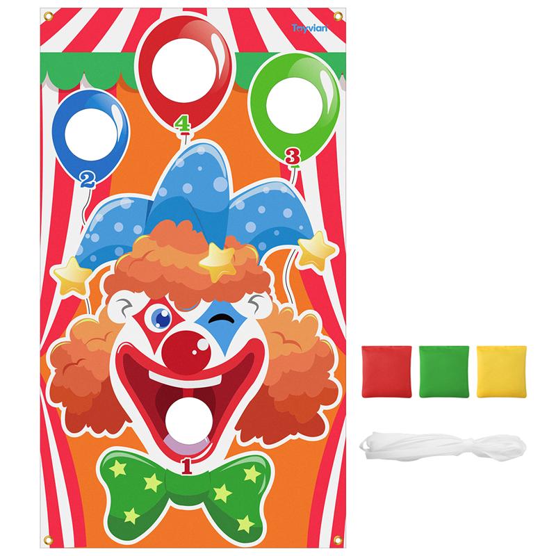 Toyvian Spielen Bohne Taschen Spielzeug Spiel Sitzsäcke freundlicher freundlicher werfen Spiel Werfen Taschen für Party Cainival