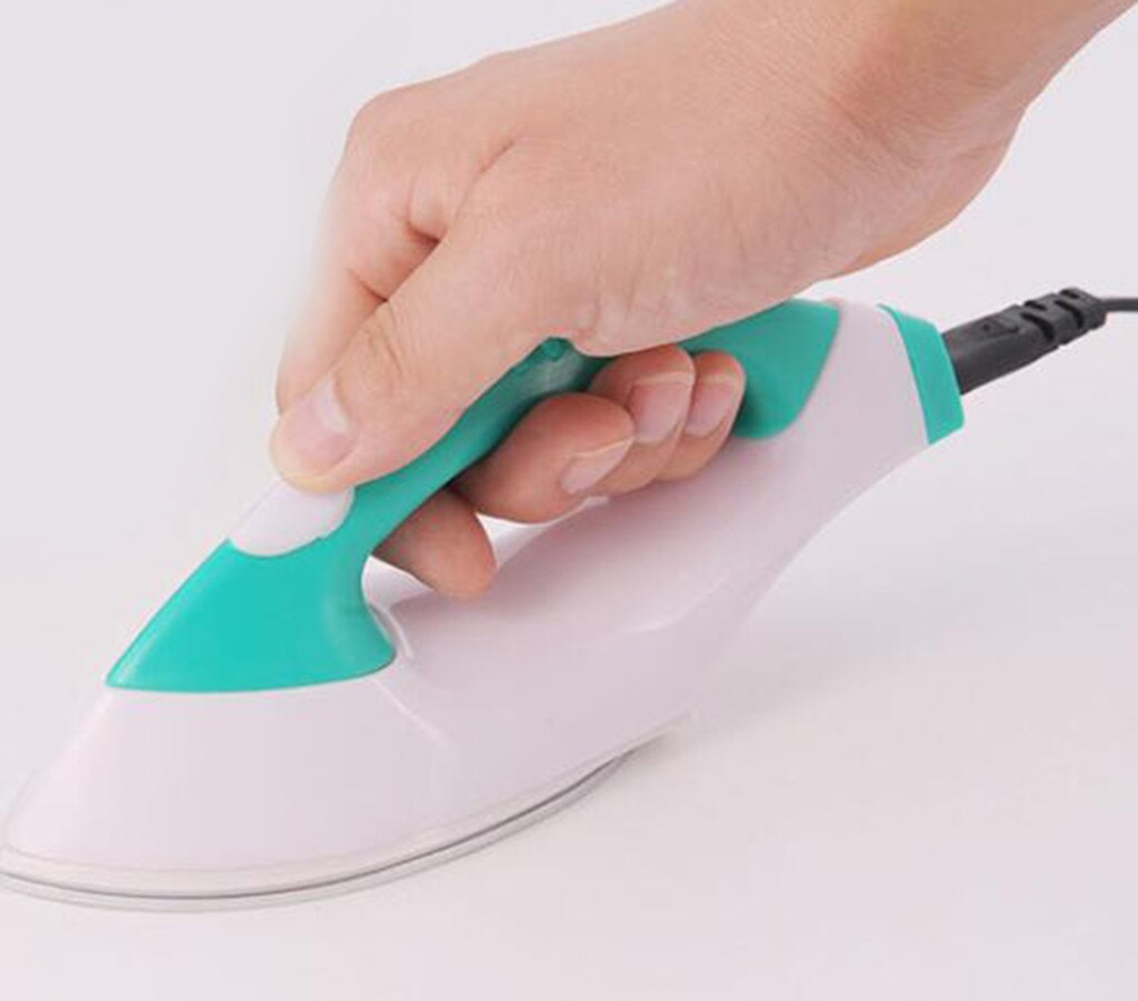 Mini Elektrische Eisen Reise Kleidung Trocken Ausrügestochen Hand Haushalt Tragbare Bügeleisen Reise basteln Kleidung NäHenne Liefert # dg4