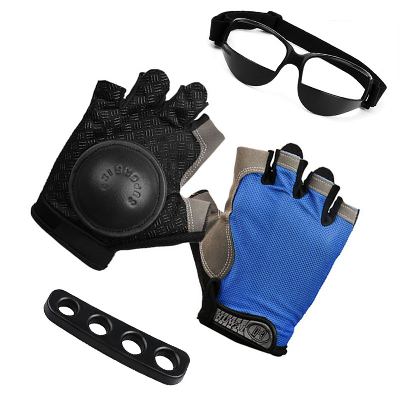 Basketball Dribbeln Fähigkeiten Ausbildung Assistenten einstellen von Dribbling Handschuhe Brille Basketball Schießen Trainer Hilfe Ausrügestochen