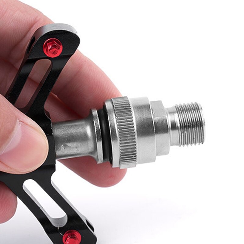 PROMEND Fahrrad Pedal Mountainbike Pedal Plattform schnell Freisetzung für 3 Sechzig Brompton Faltrad Rennrad