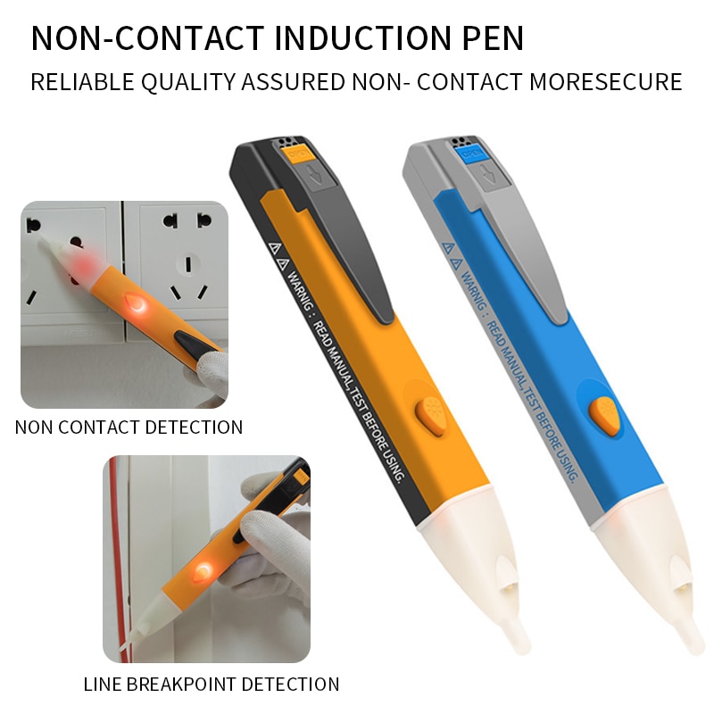 Neue Neue Digital 90-1000V AC Spannung Detektoren Nicht-Kontaktieren Tester Stift Tester Meter Volt Aktuelle Elektrische Prüfung Bleistift