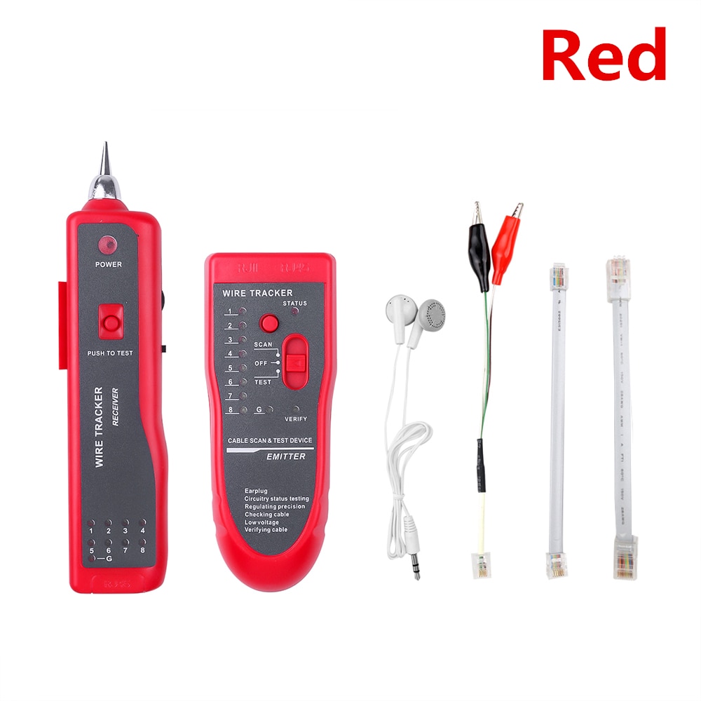 Kebidumei RJ11 RJ45 Katze5 Katze6 Draht Tracker diagnostizieren Ton Finder Telefon Draht Kabel Tester Tracker Detektor Vernetzung-Werkzeug