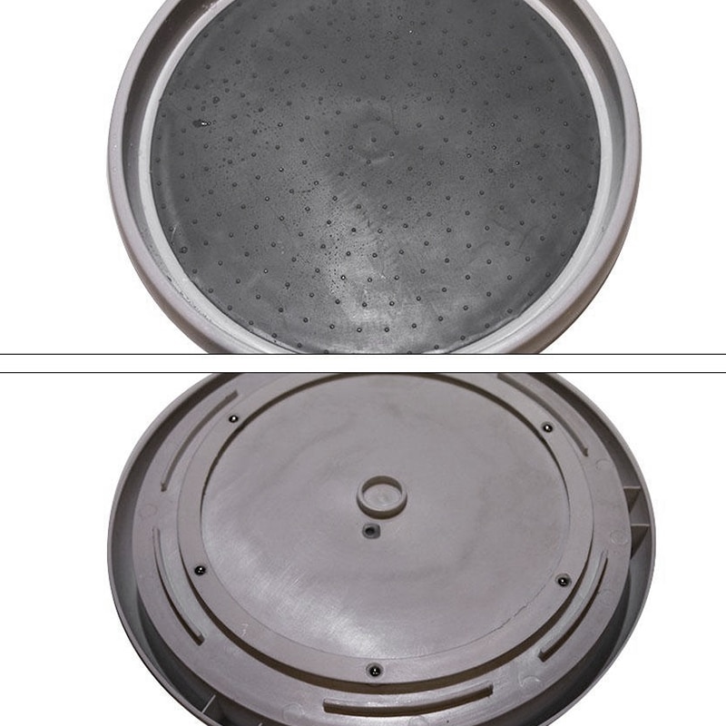 360 Drehung nicht-Schleudern würzen Gestell Speisekammer Schrank Plattenspieler mit Breite Basis Lagerung Behälter Rotierenden Organizer für Küche Gewürz