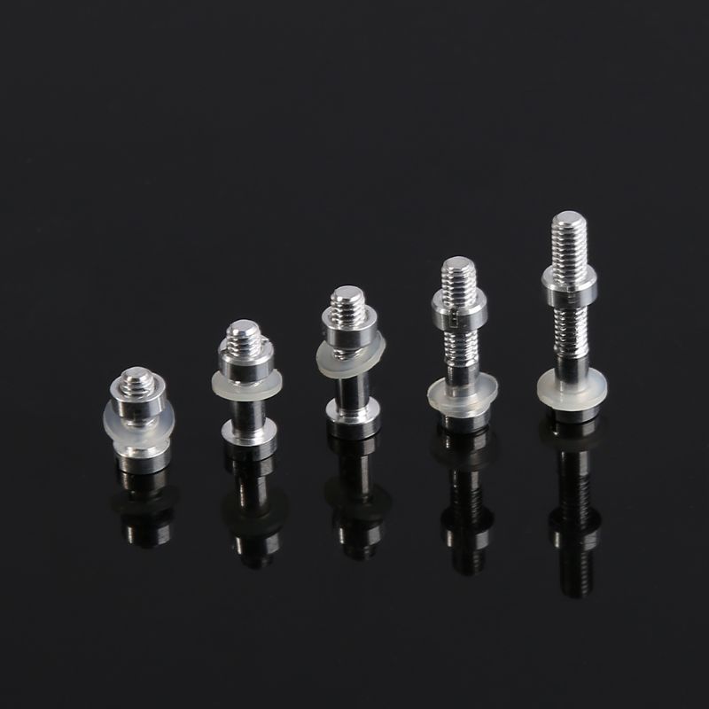 M 2,5 Schraube Bolzen murmeln Scheiben einstellen Plattenspieler Headshell Patrone Stift Montage Vinyl LP Plattenspieler