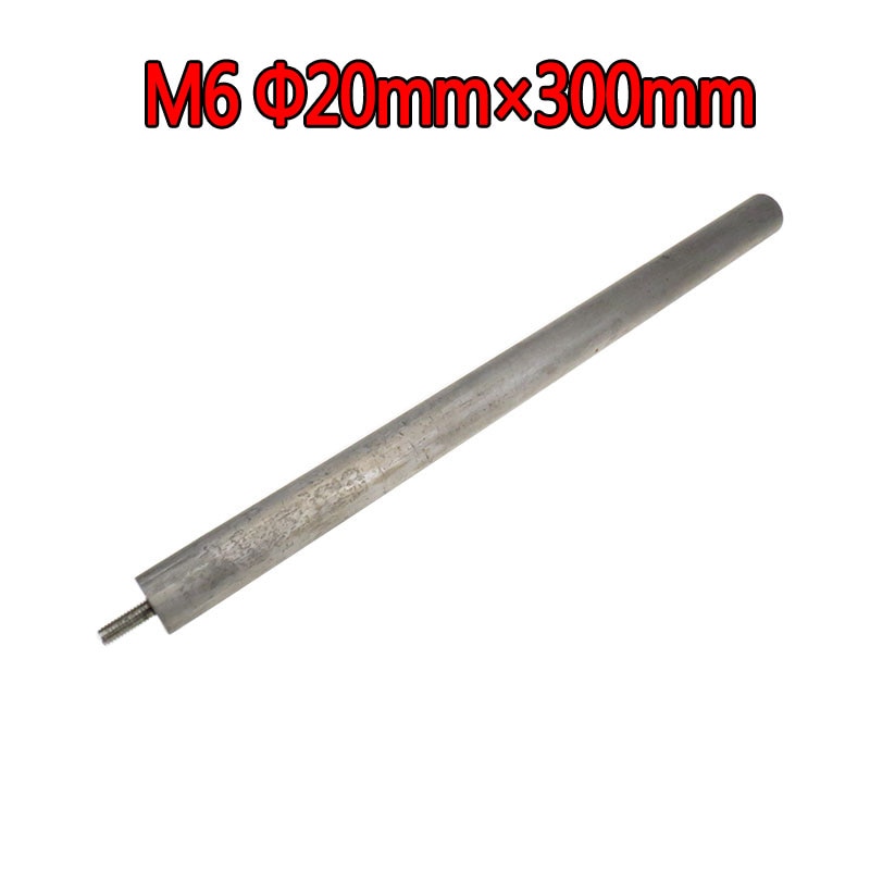 M6 20MM * 300MM Wasser Heizung Teile Ersatz Ersatz Teile Wasser Heizung Magnesium Anode Stange Für Elektrische Wasser heizung