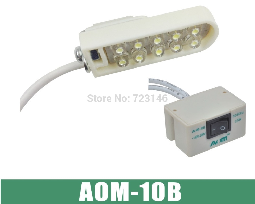 AOM-10B 5psc industrielle nähmaschine LED licht, industrielle nähmaschine LED-lampe tabelle licht für Bruder Siruba Typische juki