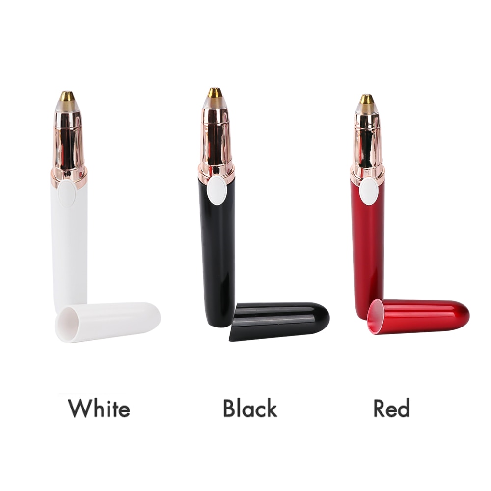 Elektrische Mini Augenbraue Trimmer Für Frauen Brauen Augenbraue Epilierer Tragbare Schmerzlos Sicherheit Haar Trimmer schneiden Haarschneidemaschine Schönheit Werkzeuge