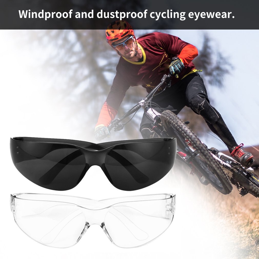 Sicherheit Potective Brille Gläser Winddicht Staubdicht Brillen draussen Sport Brille Fahrrad Radfahren Gläser Anti kratzen