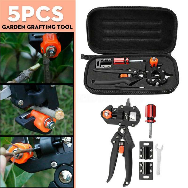 Professionelle Garten Obst Baum Beschneiden Schere Schere Pfropfen Schneiden Werkzeug einstellen mit 2x2cm Transplantat Film Band pruner schneiden Werkzeug