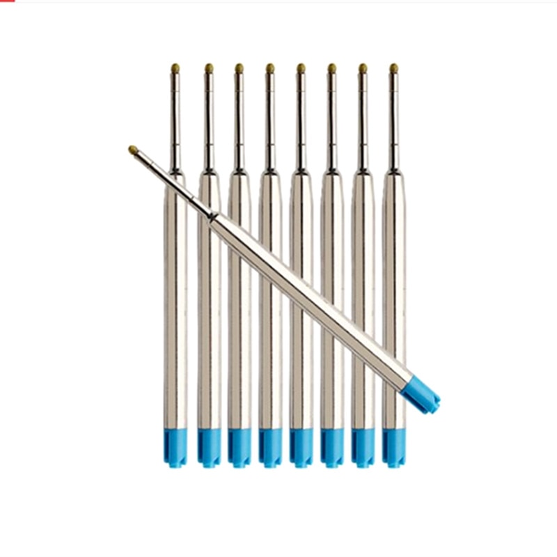 Kugelschreiber Nachfüllung10Stck kugelschreiberminen Schwarz & Blau Tinte 0,7 MM Mittel Feder balpen vullingen Kugelschreiber Minen
