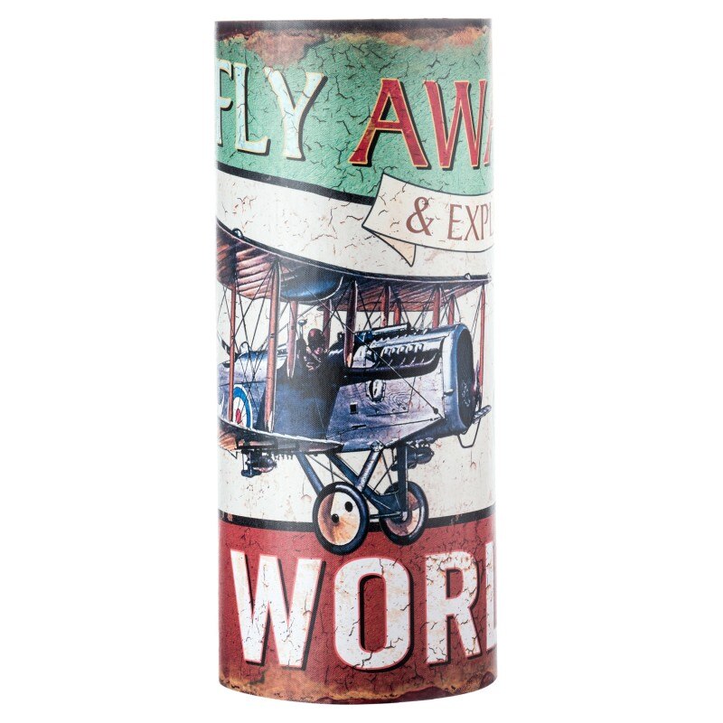 Rebecca Mobili Regenschirm Gestell Regenschirm Halfter Mdf Leinwand Weiß verrotten 54x23x23