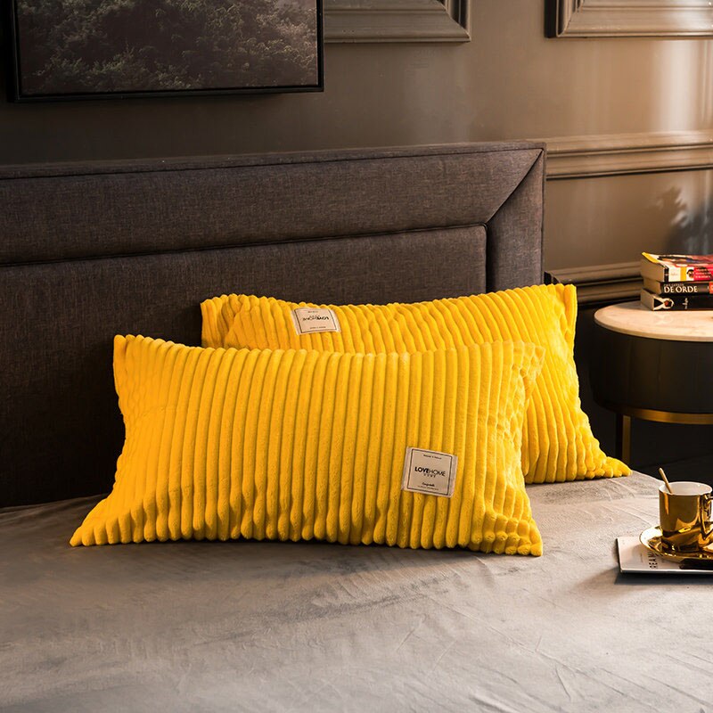 Flanell Kissenbezug Für Schlafzimmer Magie Samt Kissen fallen Einfarbig Kissen Abdeckung nordisch Dekorative Pllowcase Weiche Kissen Abdeckung