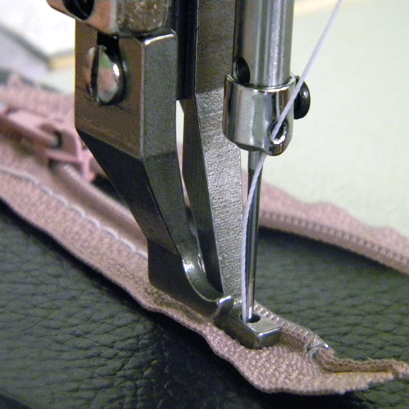 Industrie gehen Fuß Nähmaschine Reißverschluss Nähfuß, Für Starke Material, Innere und äußehe nähfuß