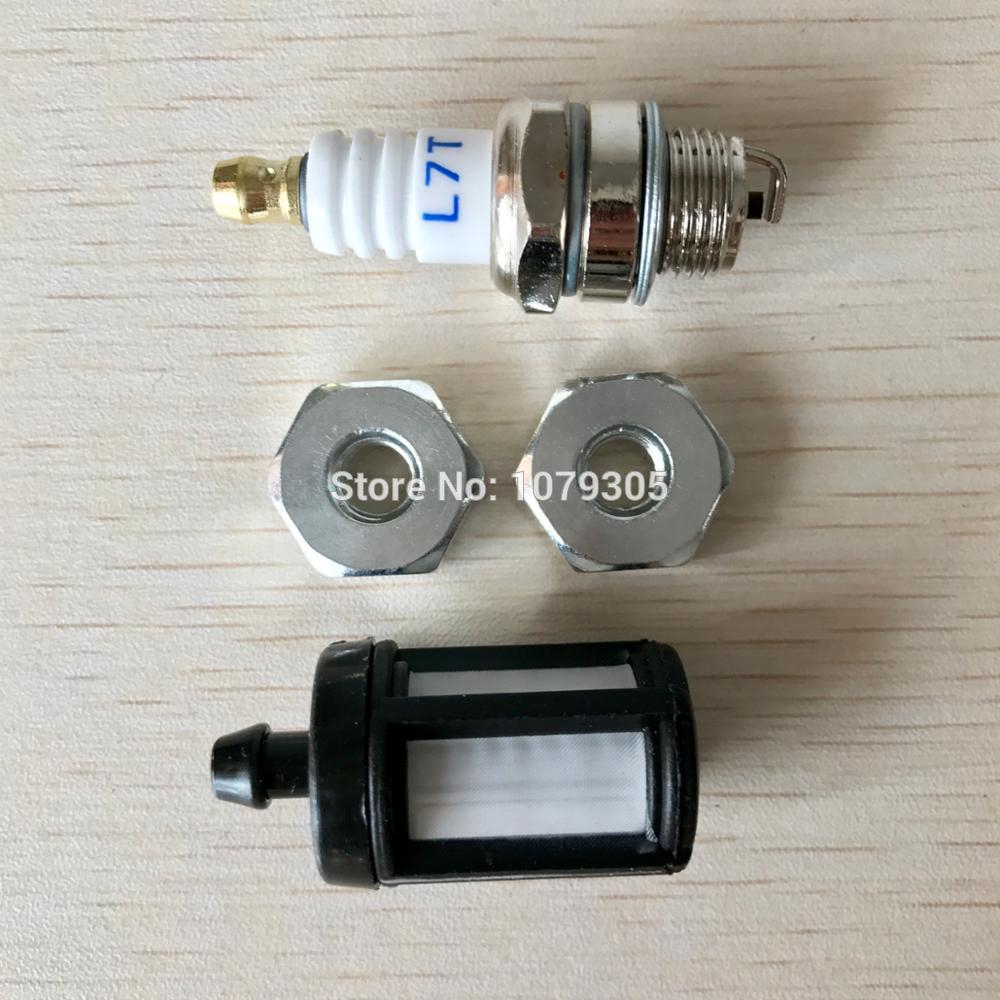 Bar Muttern Zündkerze Kraftstoff Filter Bausatz Für STIHL Frau 170 180