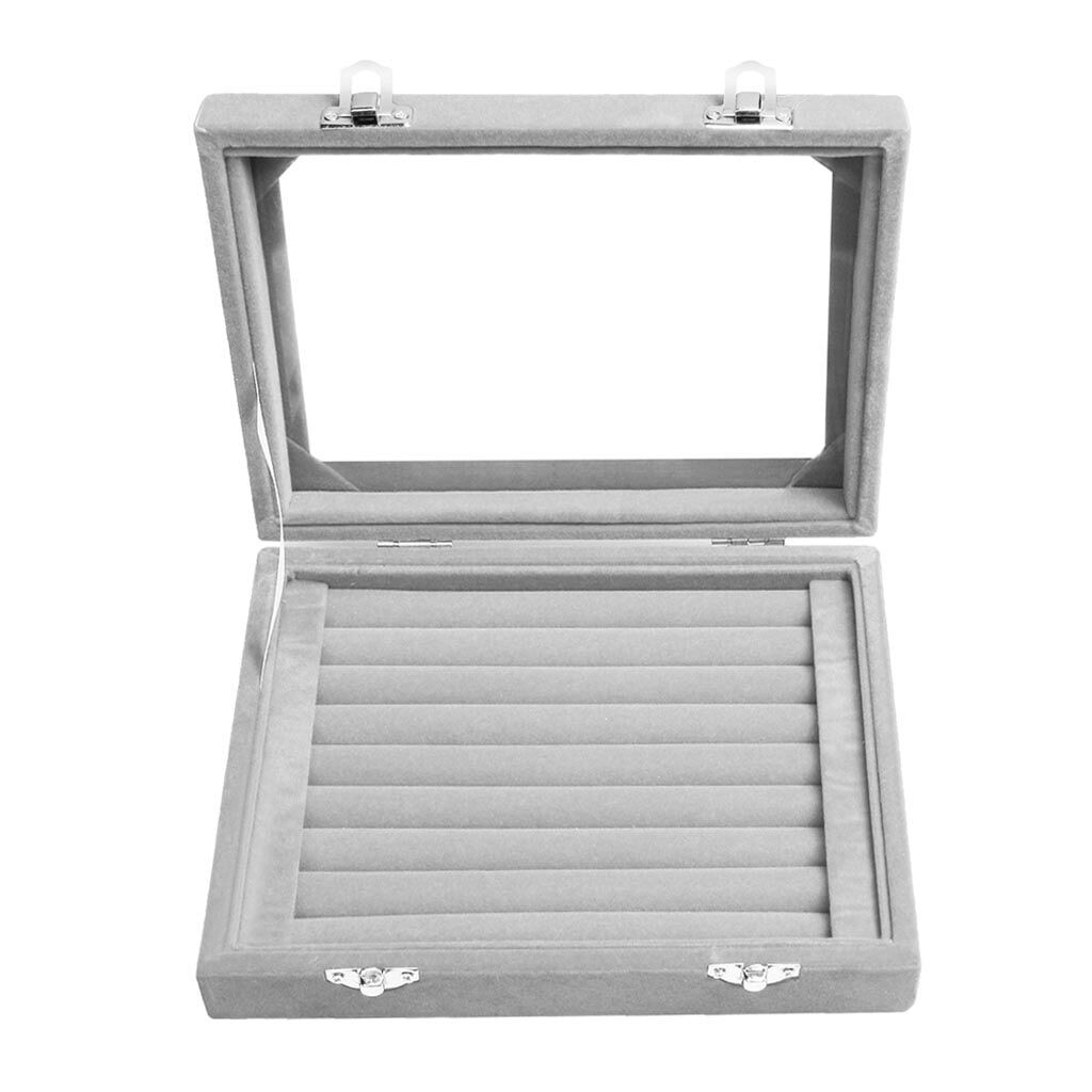 Universal- Schmuck Organizer Anzeige Reise Schmuck fallen Boxen Tragbare Schmuck Kasten Geschmack Leder Lagerung Jewelers # T2G