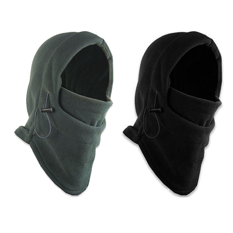Winter warme Vlies mützen hüte für männer schädel bandana hals wärmer Sturmhaube gesicht maske Wargame Besondere Kräfte Maske unisex