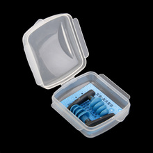 PVC Wasserdichte Sanft Schwimmen Tauchen Ohr Stecker Trainning Ohrstöpsel Werkzeug Blau für Schwimmen Stecker Tauchen Schwimmbad Zubehör