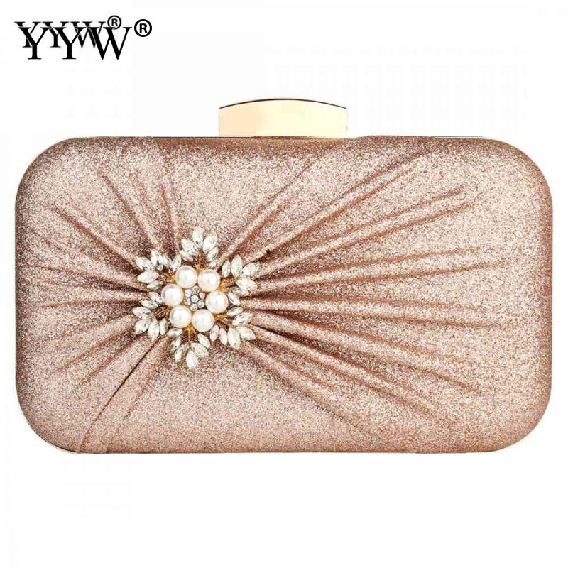 Bankett funkeln Diamant Kupplung Tasche Frauen Schlinge Umhängetaschen Luxus Geldbörse Abend Party Kupplung Telefon Geldbörsen Mit Kette