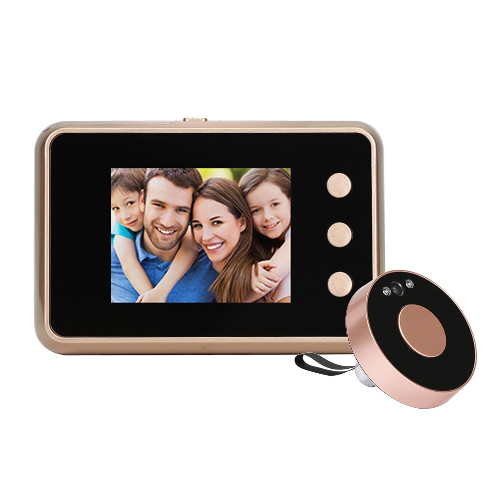 2.8 ''Digital Tür Zuschauer Clever LCD Digital Guckloch Tür Kamera Zuschauer HD Monitor mit Nachtsicht Weiten Blickwinkel für Heimat