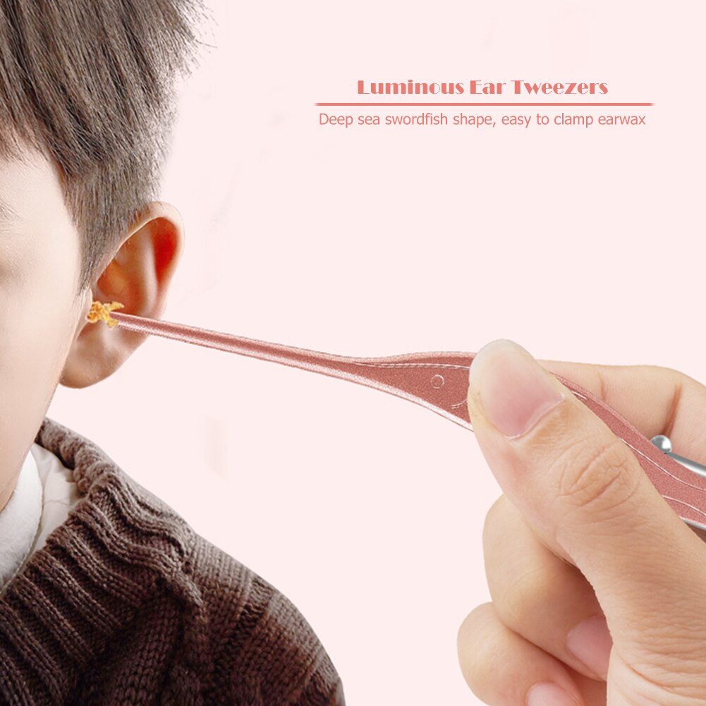 Taschenlampe Earpick Ohr Reinigung Pinzette Art Leucht Ohr Wachs Reiniger Ohr Pflege Ohrenschmalz Entfernung Werkzeuge Ohr Pflege Zubehör