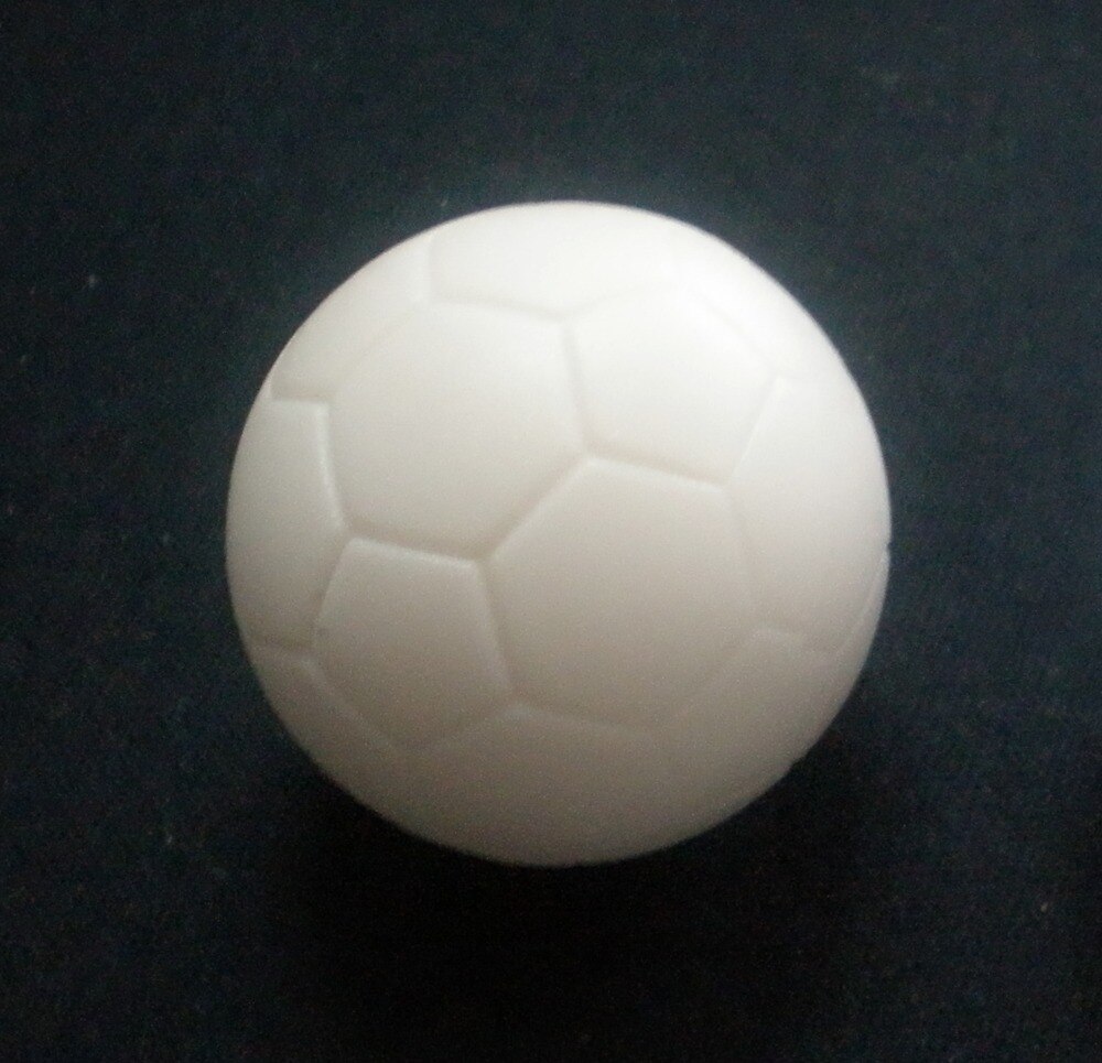 2 stücke 1,26 '/32mm Weiß FußBall Ersatz Tabelle FußBall Foosball Kugeln Kunststoff Tisch Spiel Ball Zubehör 03