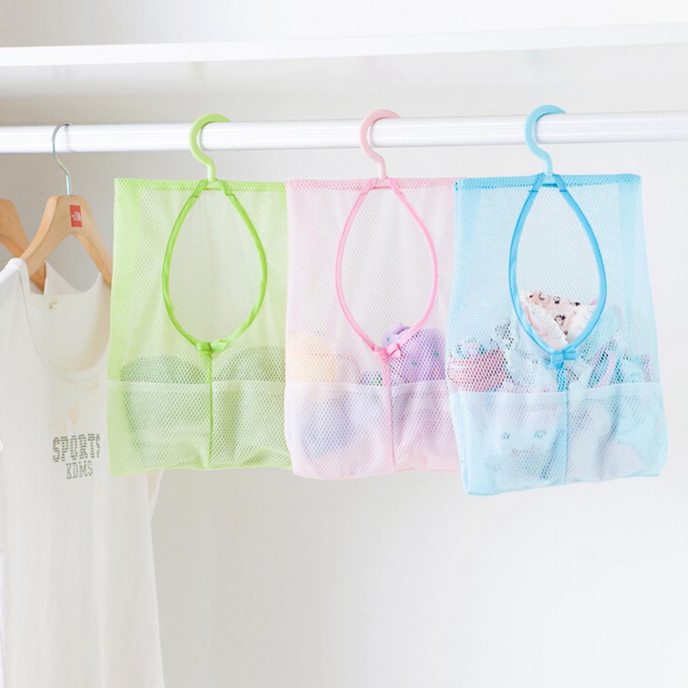 Hängen Kleidung Tasche Organizer Mit Hängen Haken Schlecht Kinchen Hängen Tasche Wäscheklammer Gittergewebe Tasche