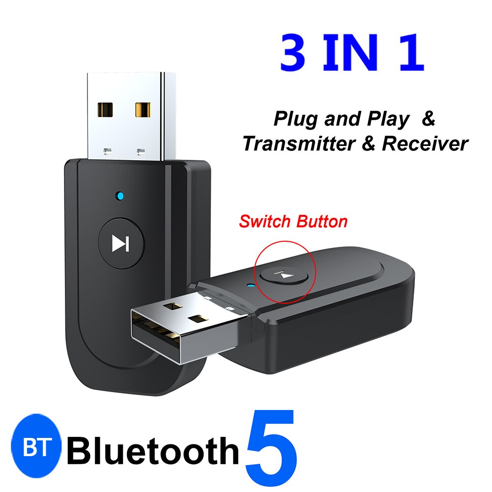 USB Stereo Musik kabellos Adapter SY18 USB Bluetooth Adapter kabellos Audio- Dongle AUX 3,5mm Empfänger Absender