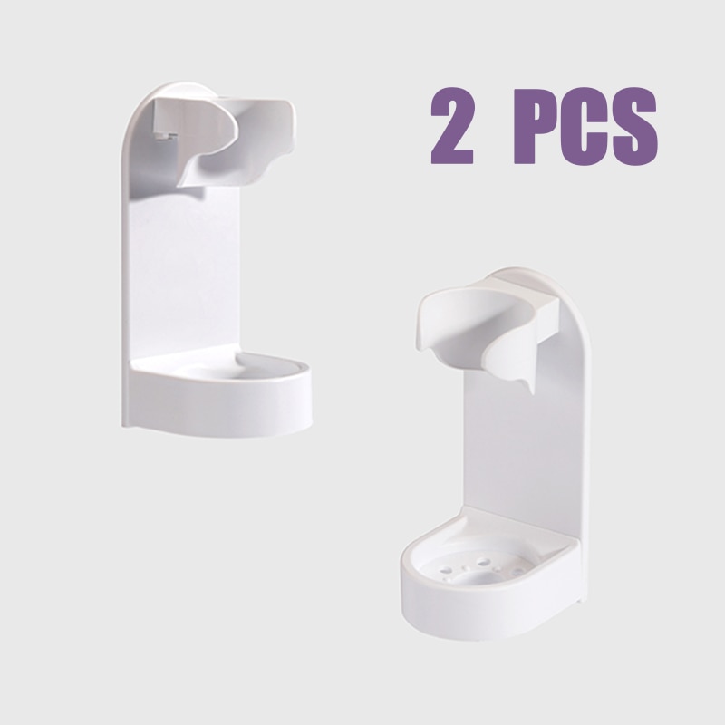 2PC Elektrische Zahnbürste Halfter Spurlose Zahnbürste Stand Zauberstab Hause Schlecht Gestell Raum