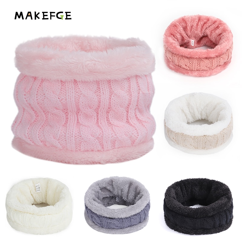 neue Jungen Mädchen Baby Winter Nacken Runde Schal Ich bin Freien Warme freundlicher Schal Geometrie freundlicher betroffen Schals Aus zubehör