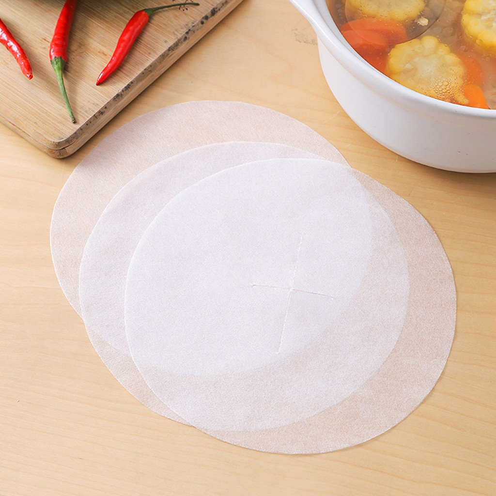 Küche Lebensmittel Öl Absorption Papier Lebensmittel Klasse Gesundheit Öl Filter Papier Suppe Öl-absorbieren küche Pad Gesunde essen Zugriffs #15