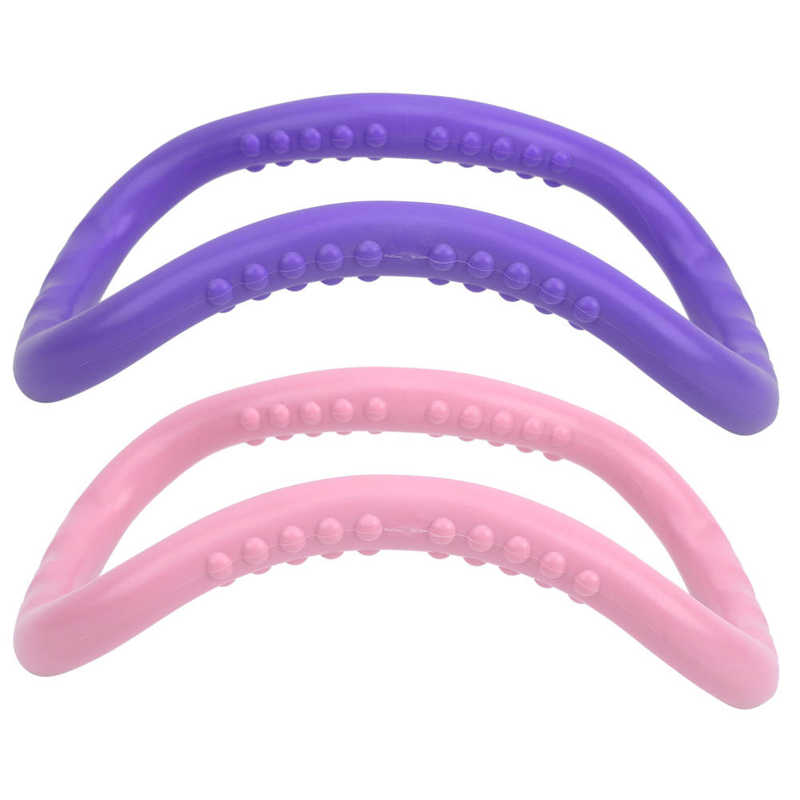 5 stücke Yoga Kreis Fitness Yoga Ring trainieren Ring Doppel Punkt Massage Fitness Kreis Heimat ÜSpund Ausbildung Fitness Ausrügestochen