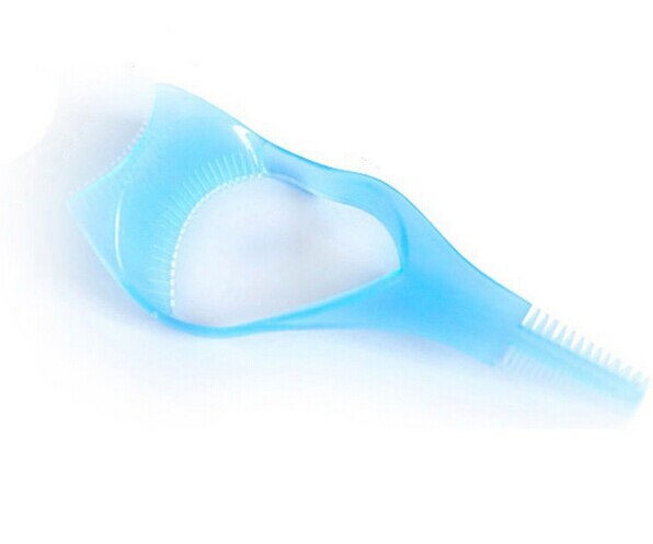 neue 3 in 1 Maskara Wimpern Applikator Leitfaden Karte Kamm Maskara führen Applikator Peitsche Wache Wimpern Curler Kamm