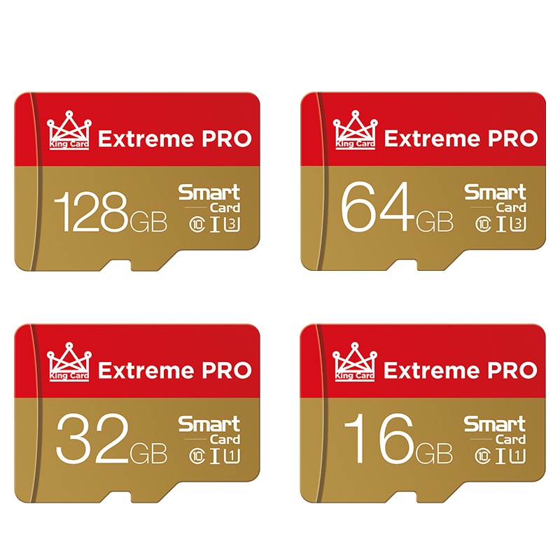 Mikro SD Karte 16GB 32GB 64GB 128gb Speicher Karte C10 Mini SD Karte cartao de memoria SDHC SDXC TF Karte mit SD Adapter