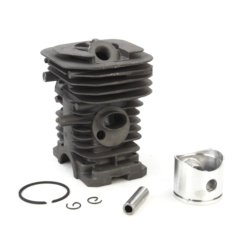 Zylinder Kolben Bausatz 40mm für Husqvarna Kettensäge 41 141 141LE 142 142E Jonsered Kettensäge 2040 CS2040 PN 530069941 530069414