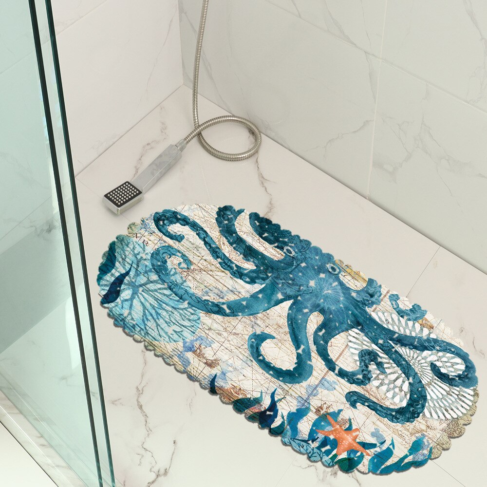 Schildkröte Unterwasser Quaddel Ozean Schlecht matt PVC Anti Unterhose Dusche Schlecht matt Dusche Pad Küche Teppiche Hause Dekoration