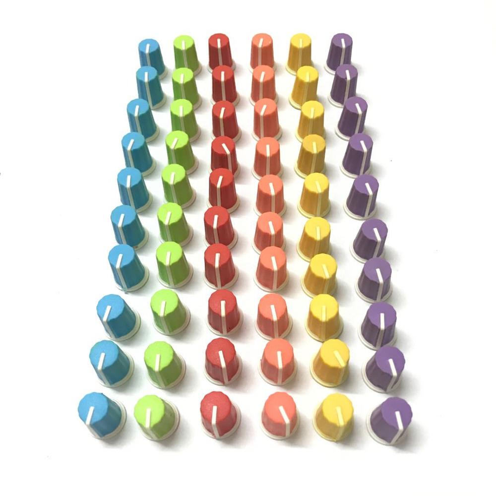60Stck Ersetzen EQ Drehknopf Für Pionier DJ Rührgerät DJM djm-2000 900 850 750 700 800 DAA1176 DAA1305 bunte sie können wählen