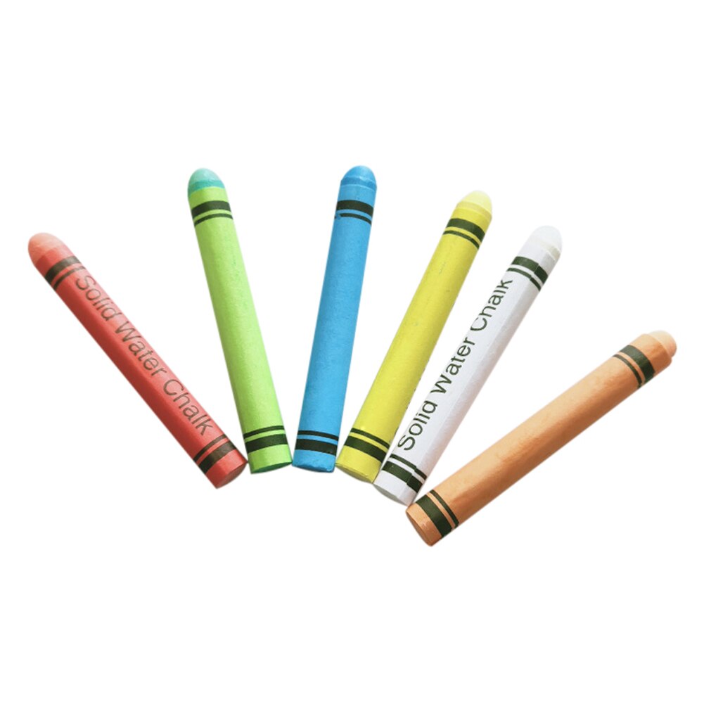 6/12/18/30/60 Stck Kreide Wasser-Löslich Staubfreie Löschbaren Solide Kreide für freundlicher freundlicher Graffiti JHP-Beste