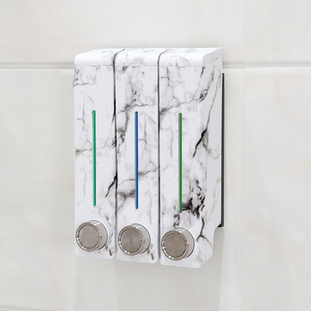 Zauberstab Montieren Flüssigkeit Seife Spender Schlecht Zubehör Waschmittel Shampoo Spender Küche Heimat Hotel Schlecht Seife Flasche