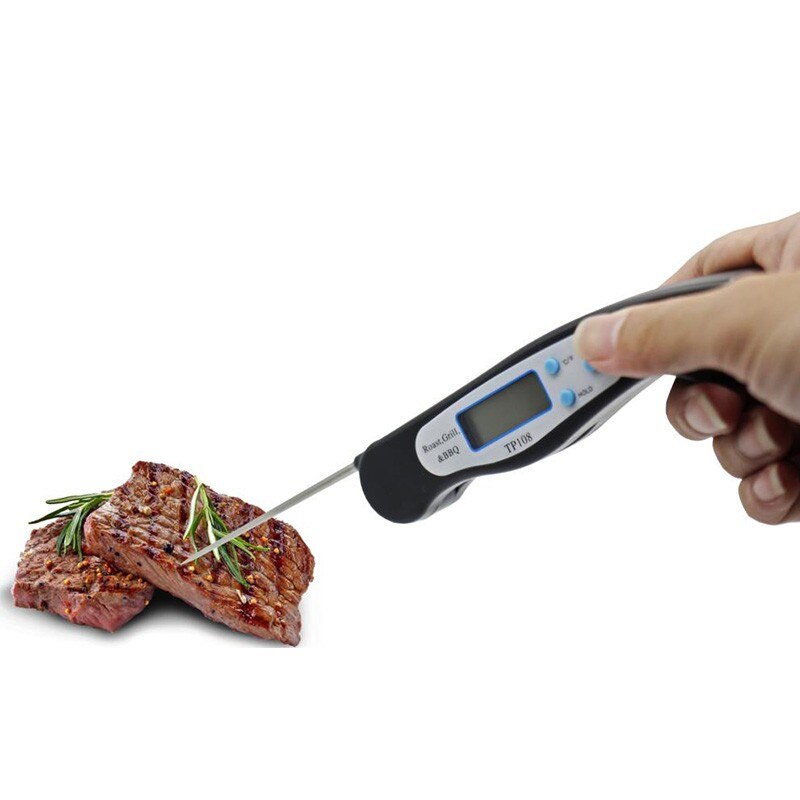 Neueste BBQ Thermometer Digital küche temperatur Instrument suchen thermische Clever Daten Show Lebensmittel Klasse PP haushalt Thermometer