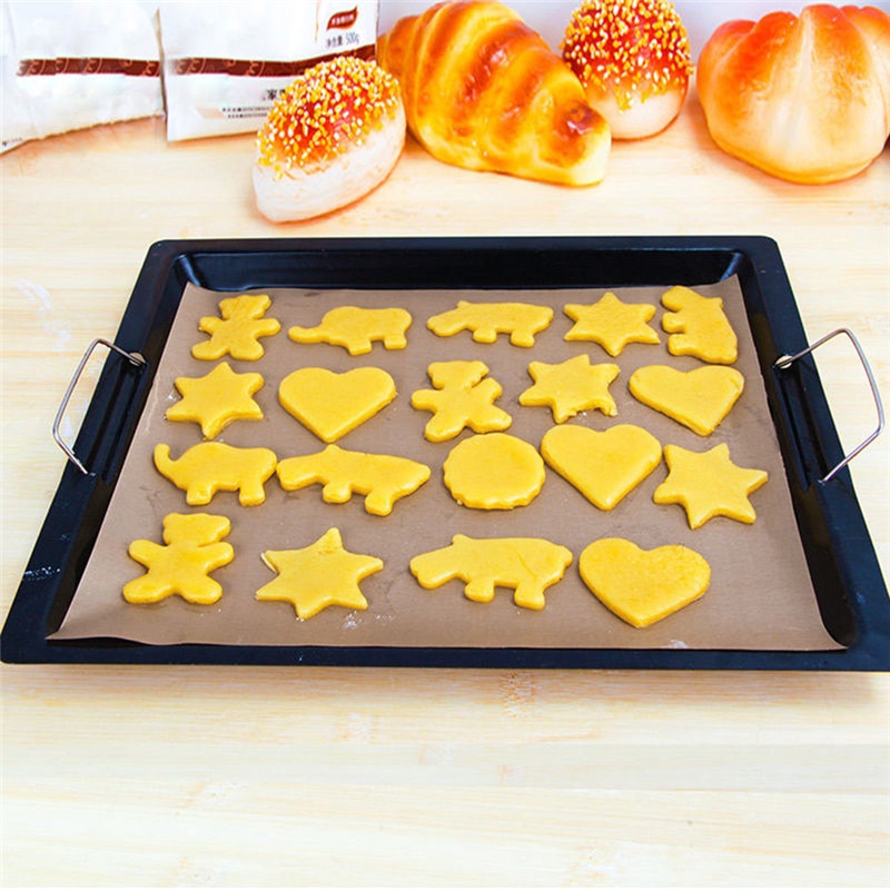 Wärme Drücken Pad wiederverwendbar Backen Matte nicht Stock Handwerk Blatt Wärme Beständig Leicht Zu Reinigen BBQ Grill & Backen Matten macarons Backen