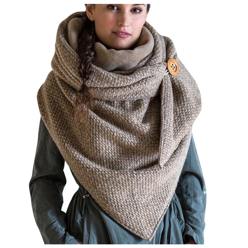 Frauen Feste Schal retro Weibliche Mehrzweck spleißen lässig Schal Schal Winter Schal Für Frauen #20