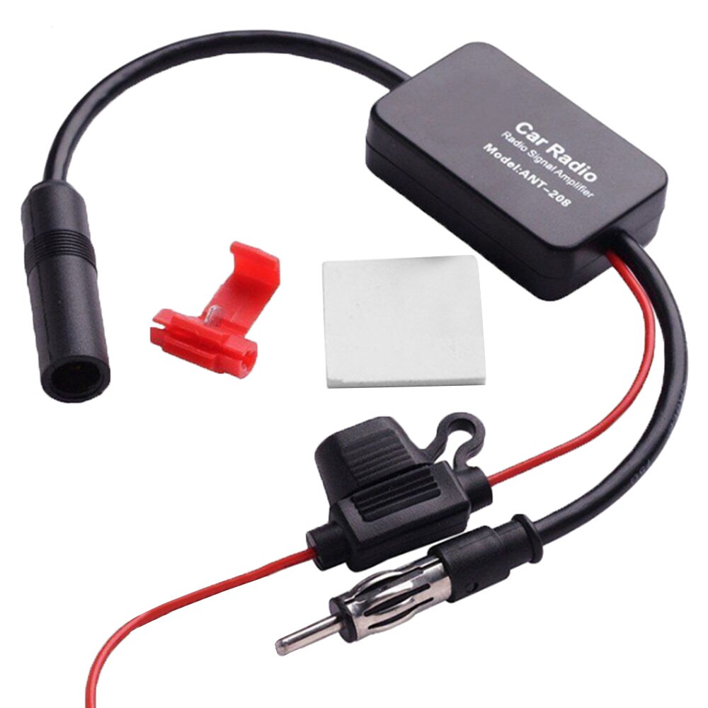 Universal- 12 V Auto Auto Radio FM Antenne Signal Ampere Verstärker Booster Für Marine Auto Fahrzeug Stiefel 330mm Verstärker