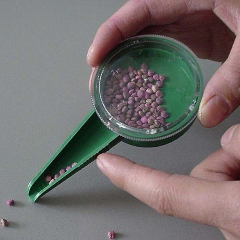 Einstellbar Garten Pflanzen Samen Spender Sämann Zifferblatt Kreative Verbreiter Sämann Pflanzer Anlasser Sämaschine Gartenarbeit Spielereien 12*6cm