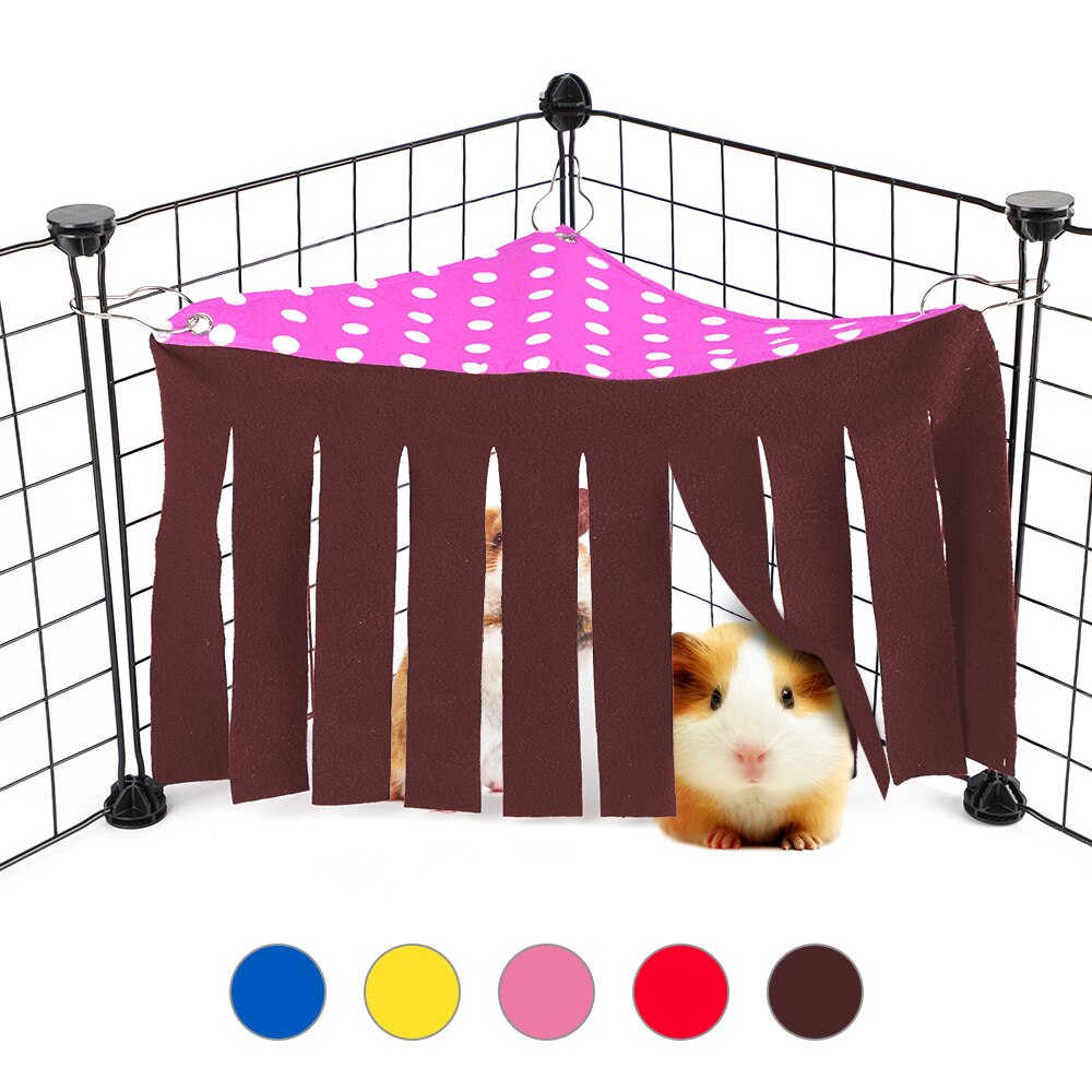 Kleine Haustier der Zelt Quaste Ecke Nest Hängematte Hängen Bett matt Plüsch Hamster Hängematte Haus Hause Kleine Haustier Liefert