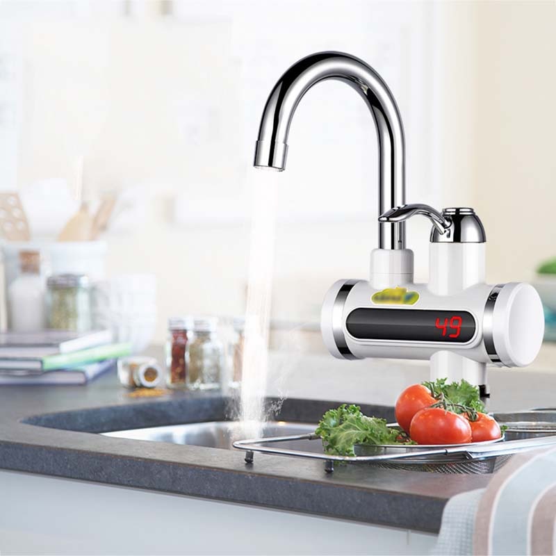 Elektrische Tankless Wasser Heizung sofortig Heißer Wasser Wasserhahn Heizung Kalte Heizung Wasserhahn Elektrische Durchlauferhitzer