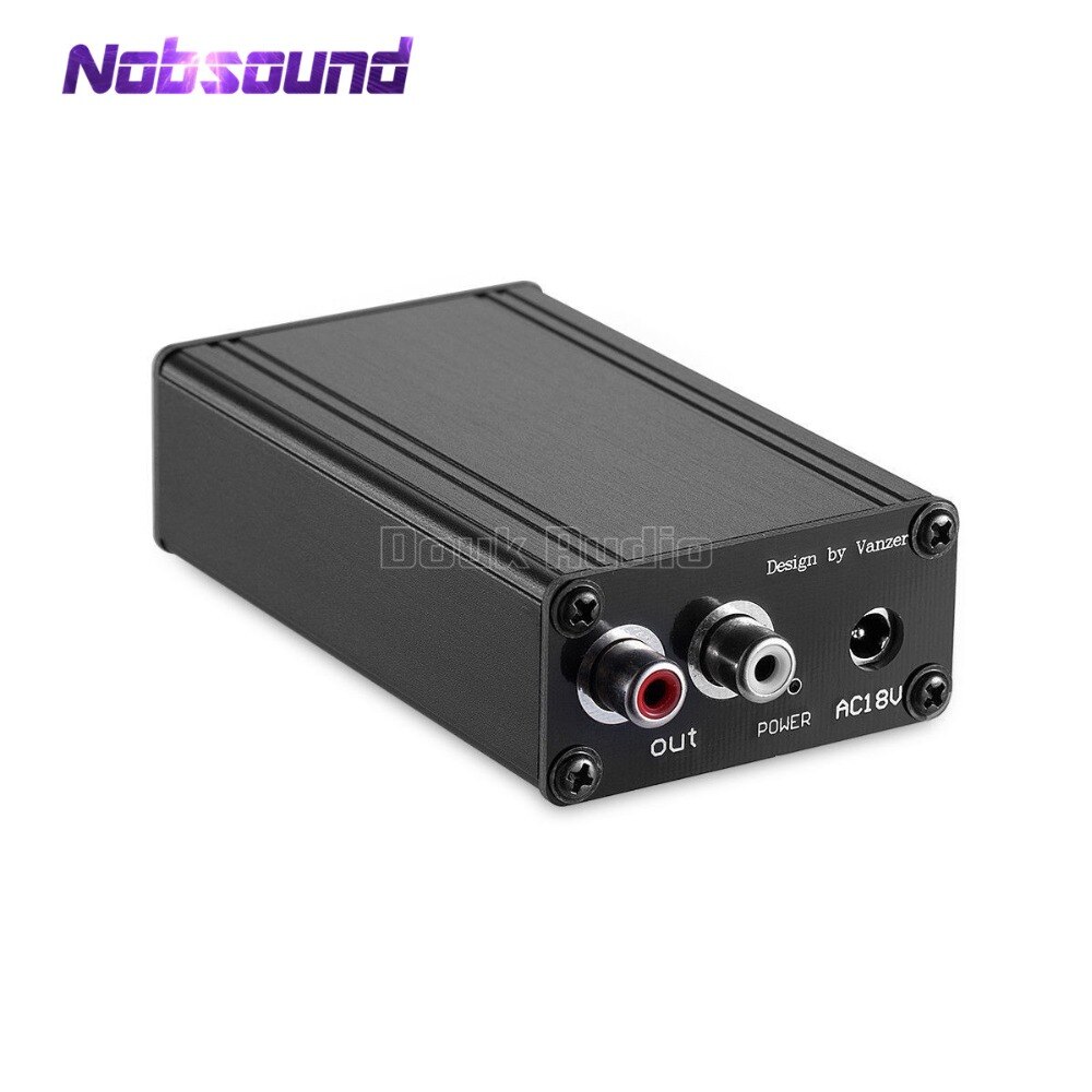 Nobsound Mini LP Vinyl Phono Bühne MM RIAA Plattenspieler Vor-verstärker Single-beendet Class A Diskrete Vorverstärker