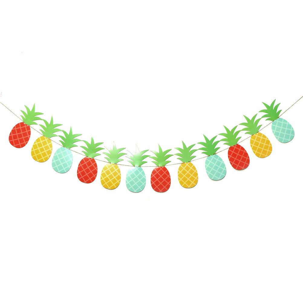 Glücklich Geburtstag Banner Baby Dusche Geburtstag Party Dekorationen Ananas Glücklich Geburtstag Ammer Girlande Fahnen Party Dekor