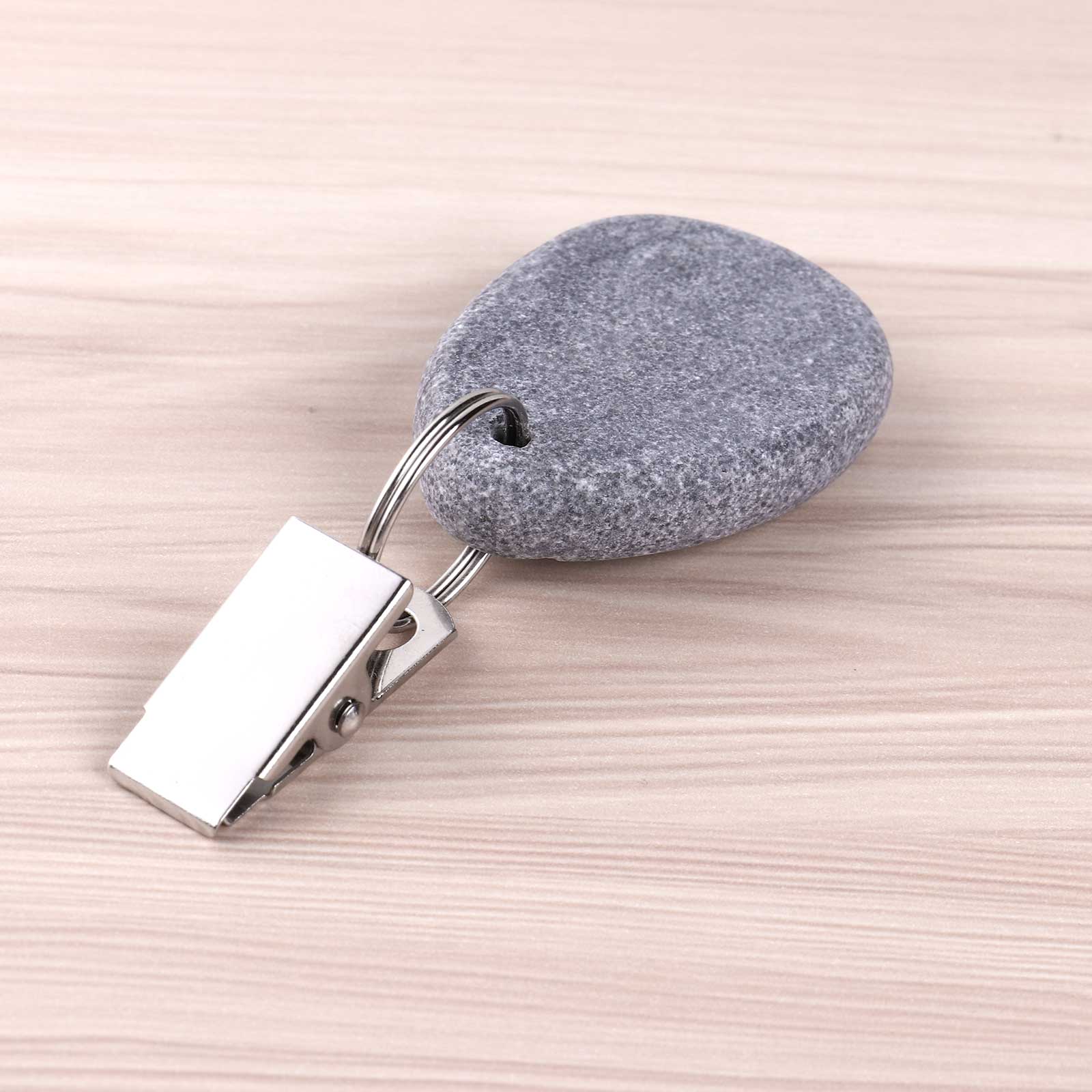 4Stck Tischdecke Gewichte Metall Clip Träne Tisch Abdeckung Gewichte Tischdecke Anhänger Stein Tisch Gewichte KleiderbüGel Tisch Dekoration