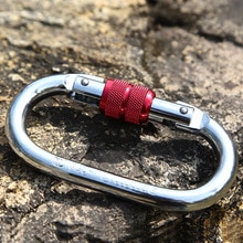 Neue VOR Fitness Karabiner klettern für Luft Yoga hängematte CE Stahl Karabiner 25KN Hardware- für Yoga Zubehör