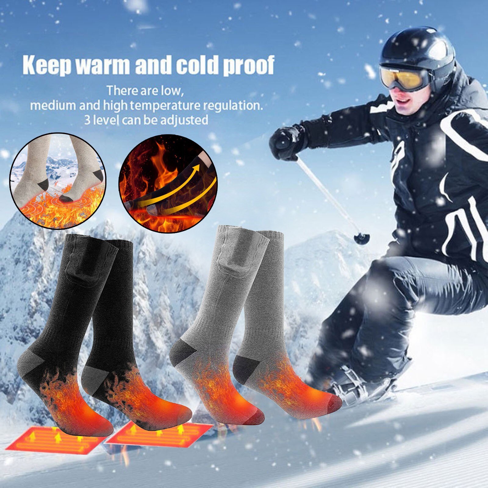 Socken Selbst Heizung Warme Turmalin Socken Schmerzen Linderung unisex Für Erwachsene Einzigartige Ultimative Komfort Socken Halten Fuß warm
